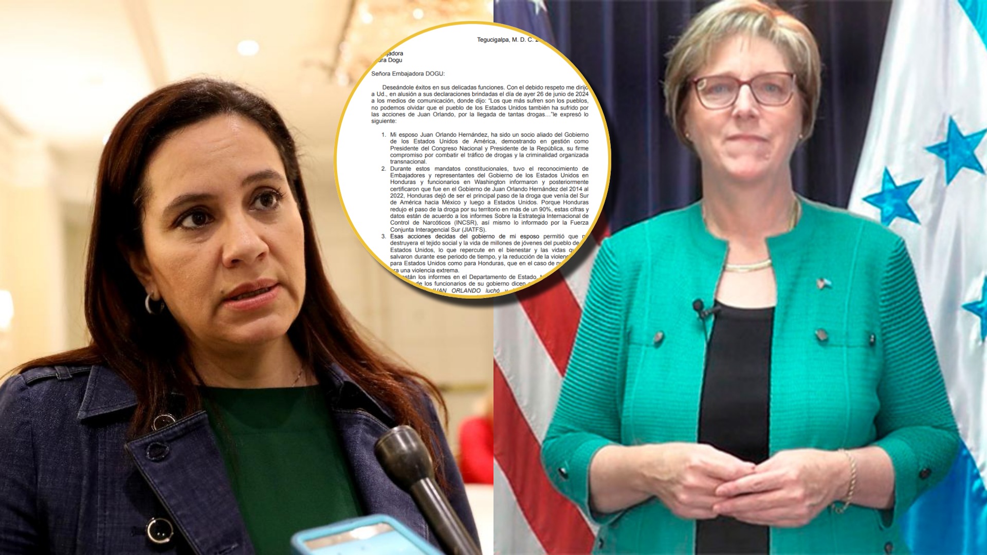 Ana García envía carta a Laura Dogu