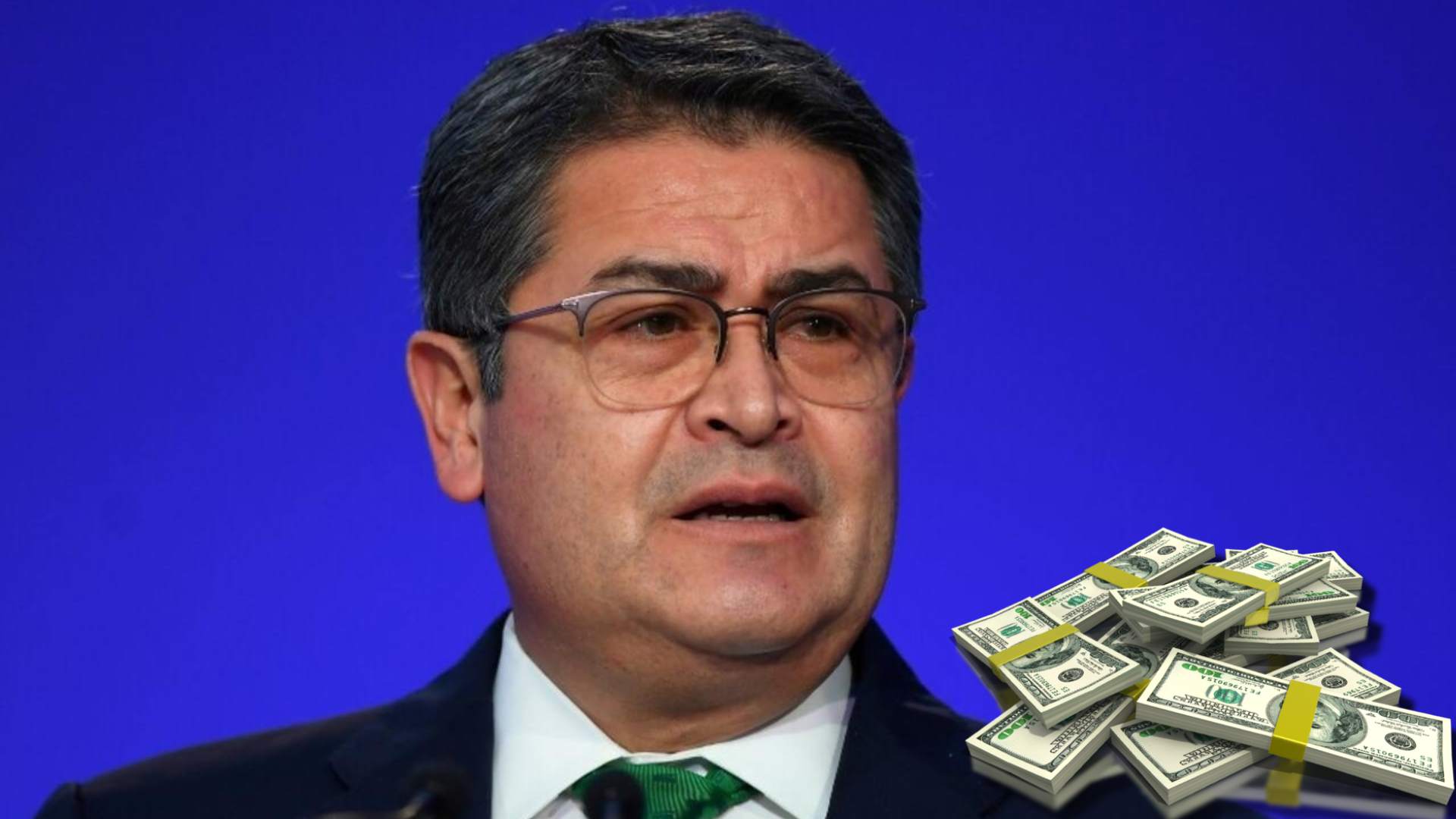 EE.UU. confiscación de $15 millones a Juan Orlando Hernández