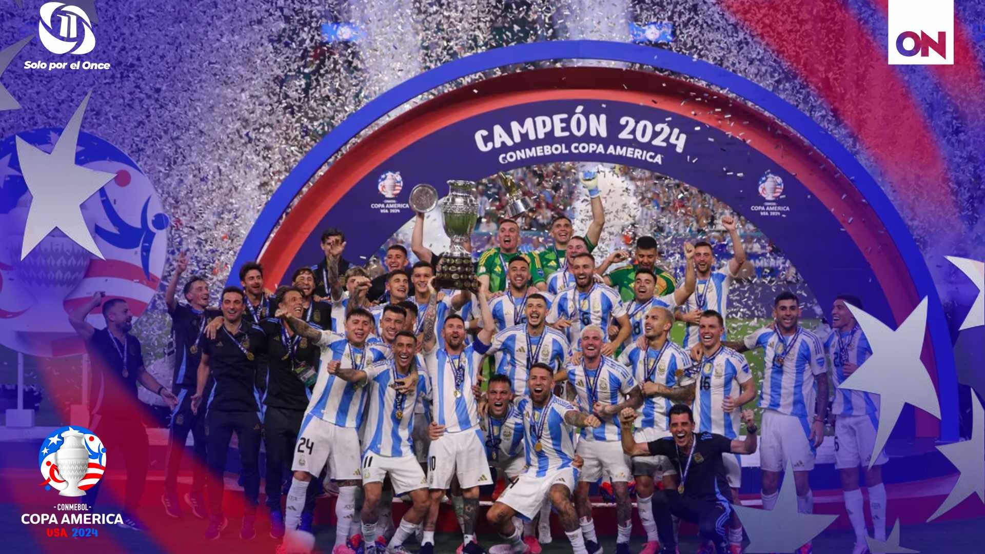 En una noche de emociones indescriptibles, Argentina ha marcado un hito histórico al coronarse una vez más como campeona de la Copa América.