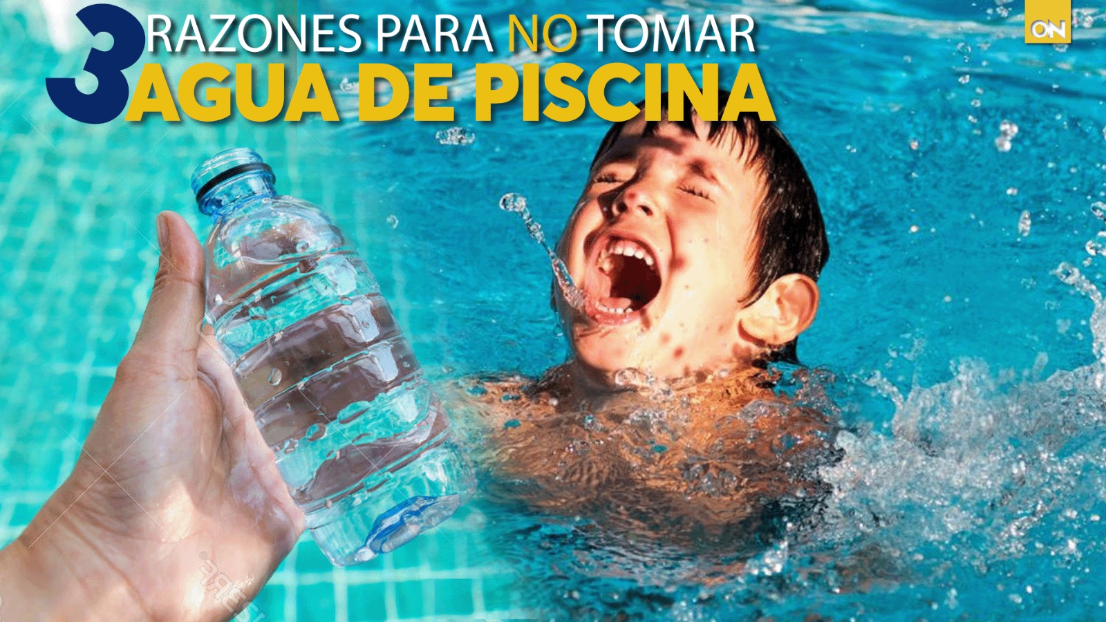 Tragar agua de la piscina puede exponerte a bacterias y químicos peligrosos.