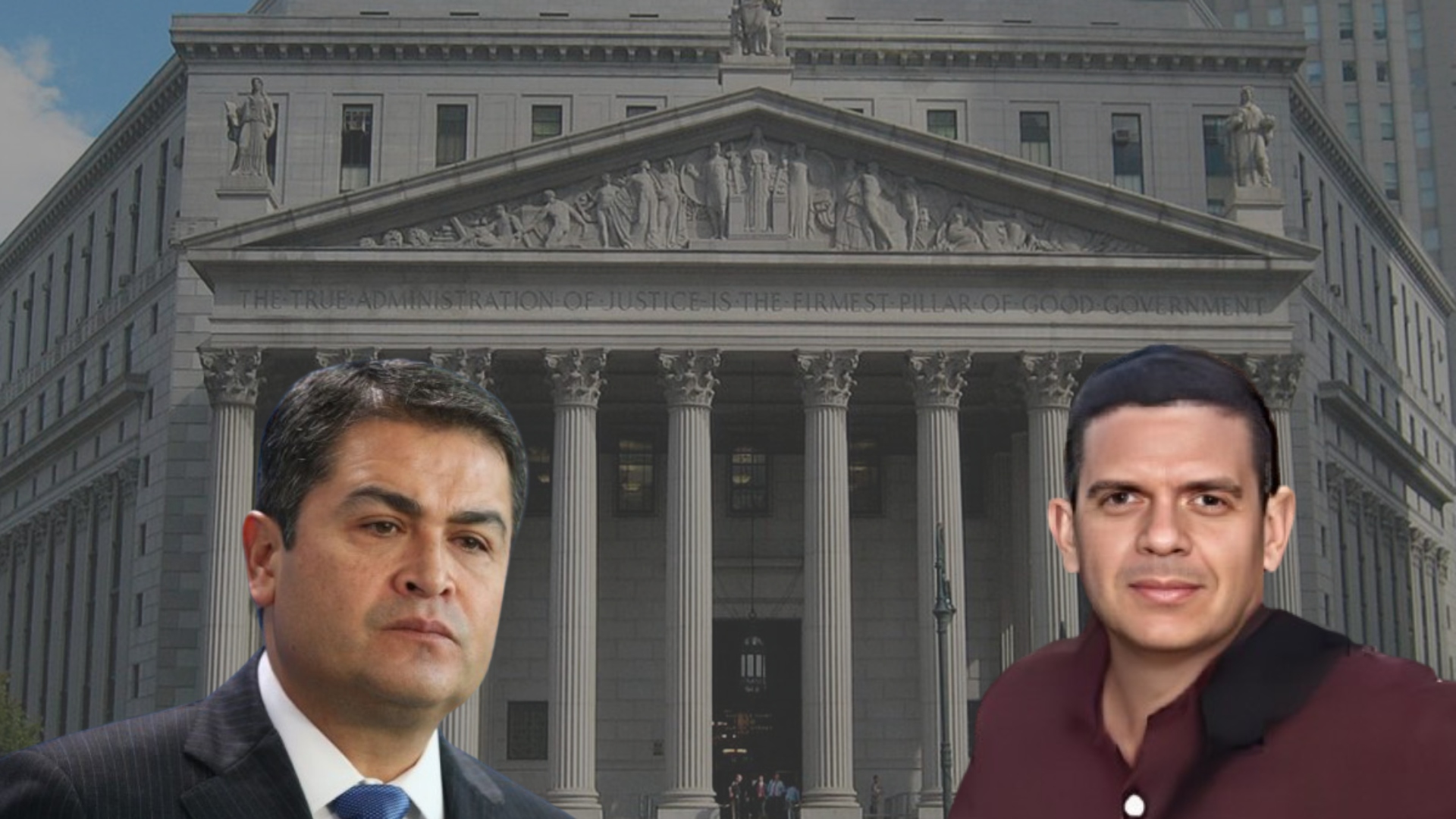Fabio Lobo y Juan Orlando Hernández