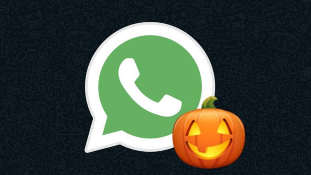 WhatsApp modo Halloween