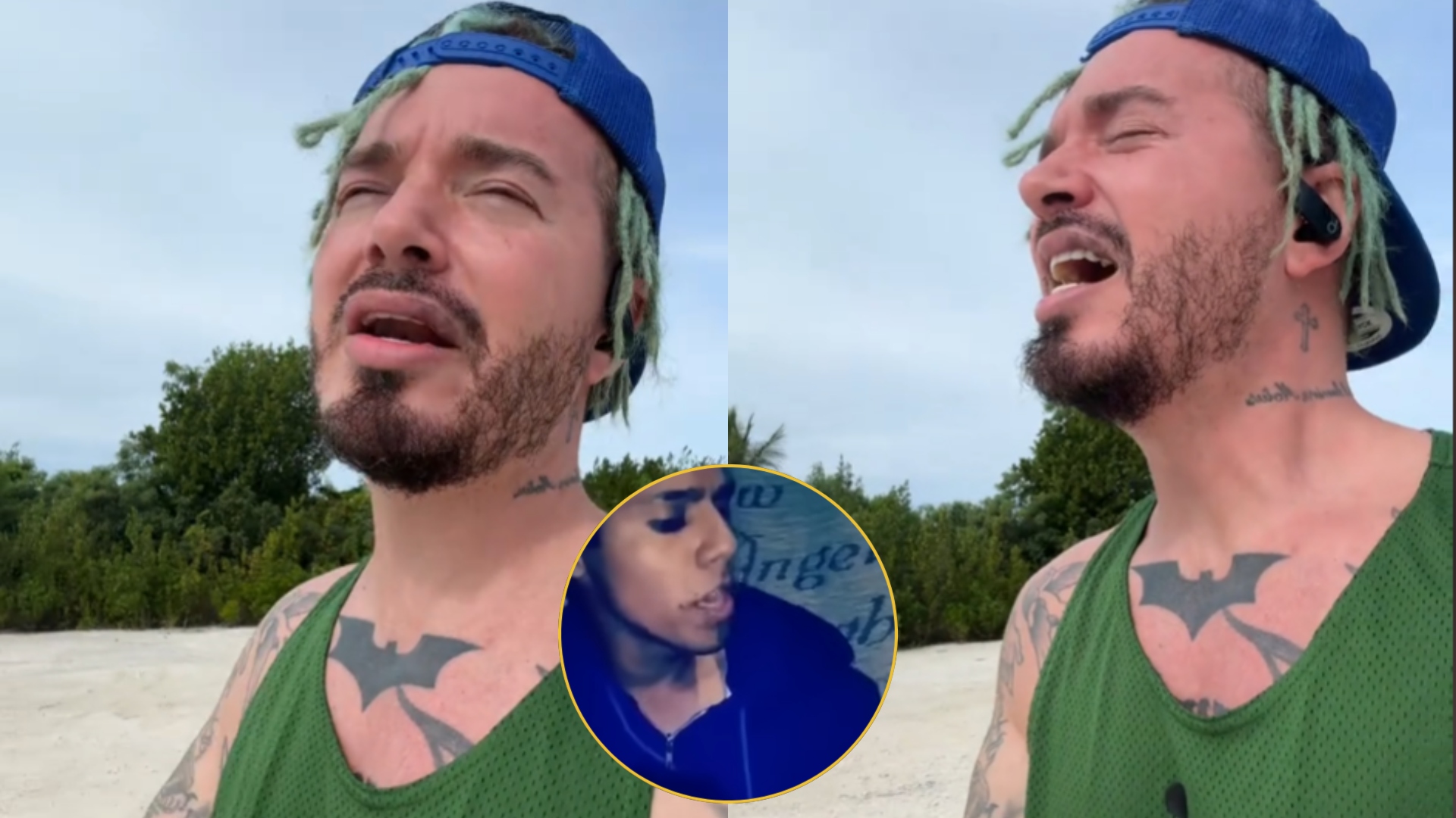 J Balvin sorprende al interpretar una "canción" hondureña en TikTok