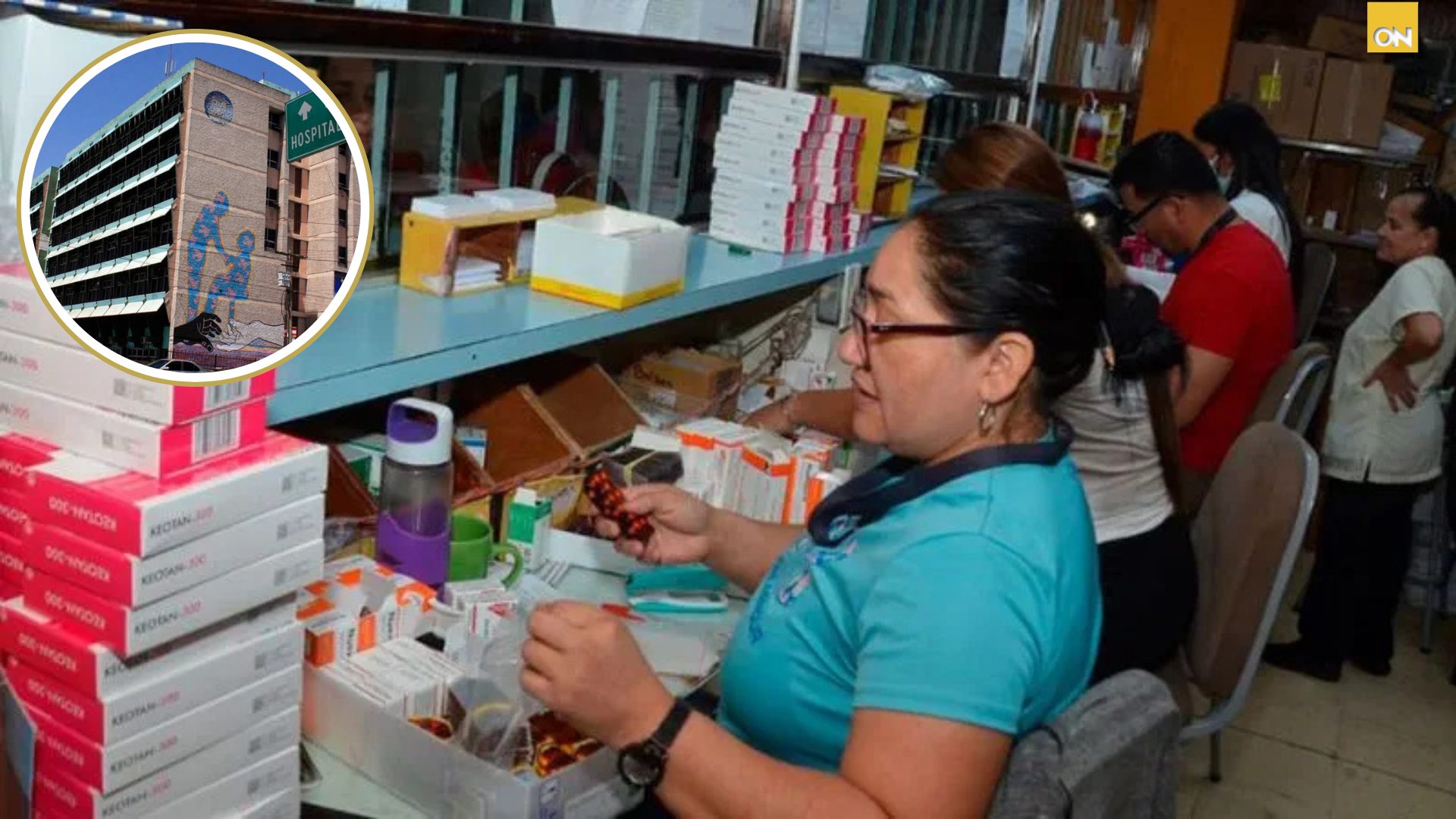 25 millones invierte gobierno en Medicamento para el Hospital Escuela