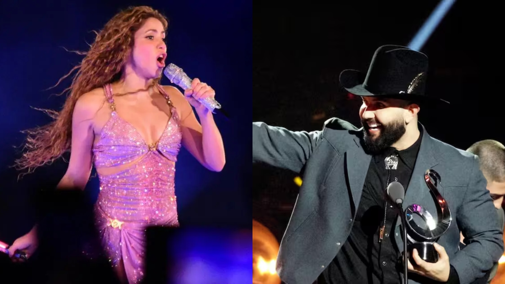 Shakira y Carín León brillan en Premio Lo Nuestro con una noche de emociones y nostalgia