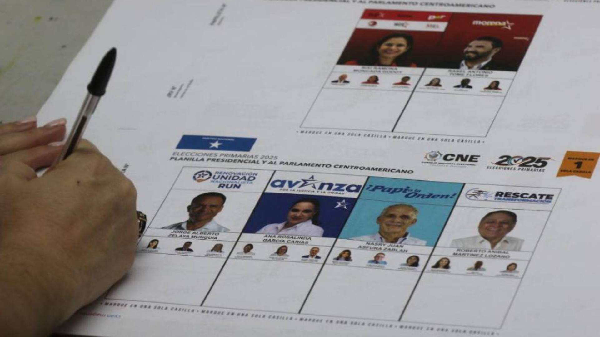 Elecciones internas 2025 Honduras: impresión de papeletas