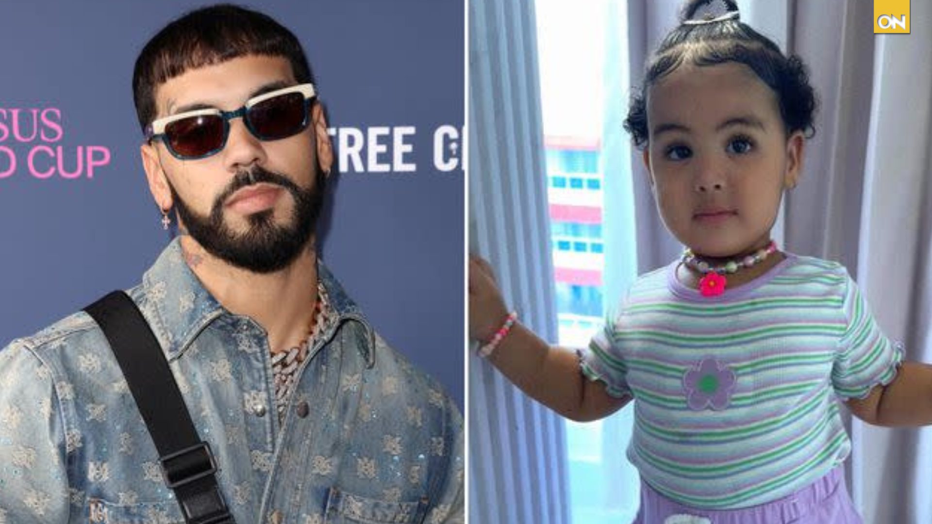 Anuel y su hija
