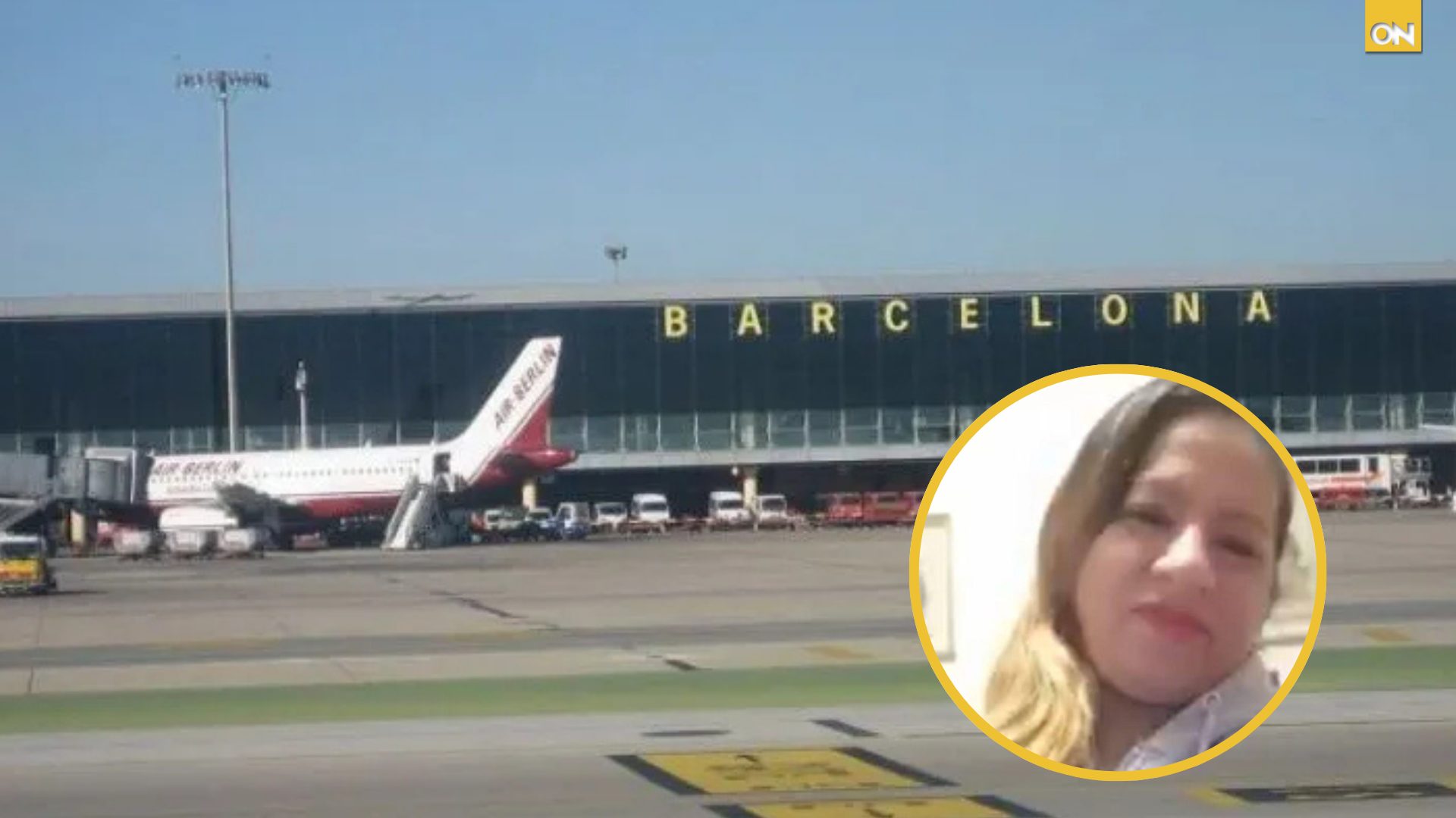 Mujer fallece en aeropuerto