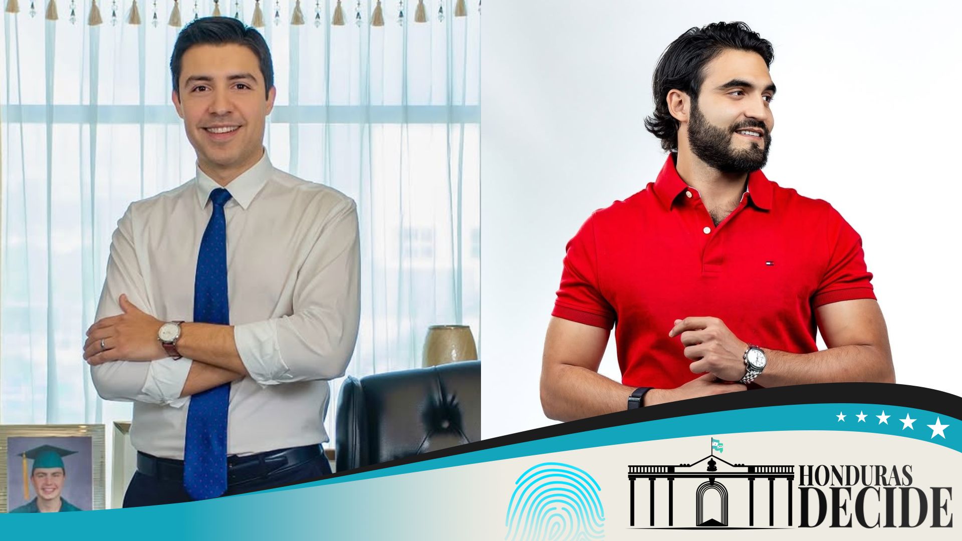 ¿No fue suficiente su belleza? Los precandidatos a diputado más guapos que no llegarán al Congreso Nacional