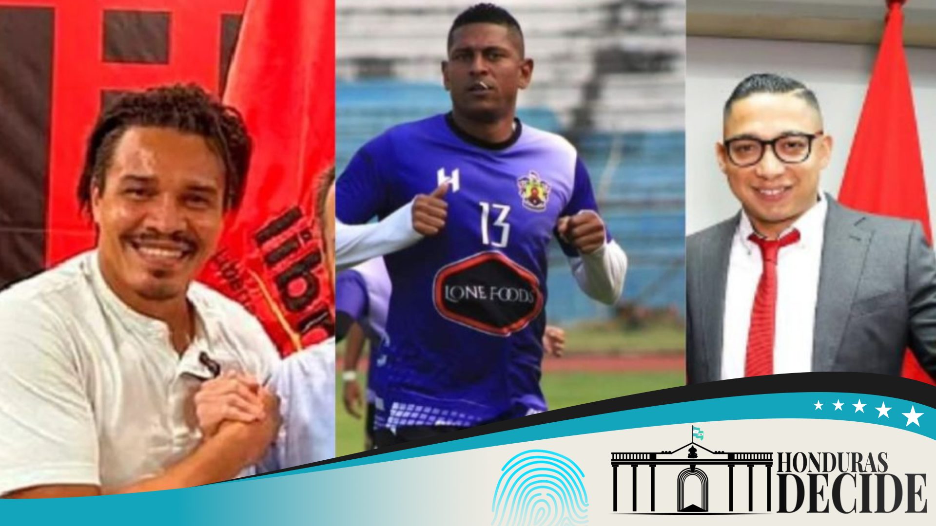 Líderes políticos y exfutbolistas quedan fuera de la contienda electoral