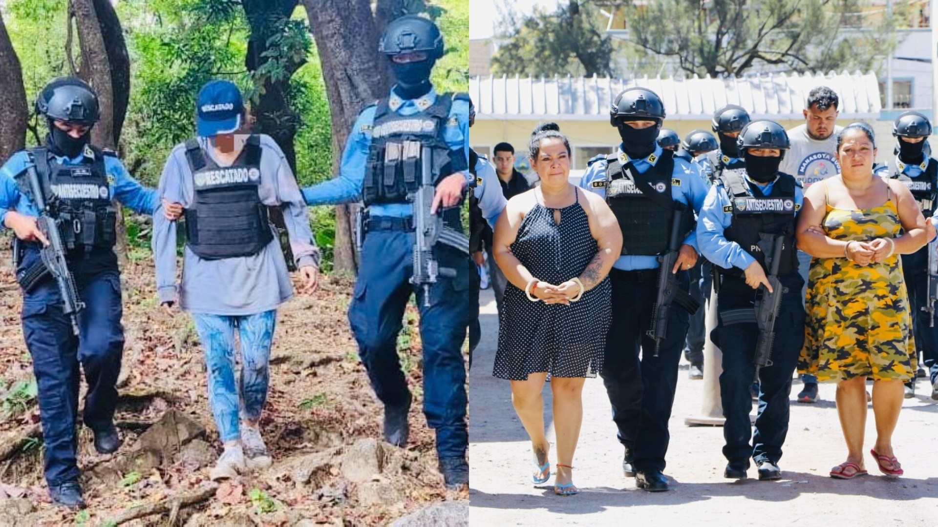 Empresaria secuestrada en Choluteca rescate