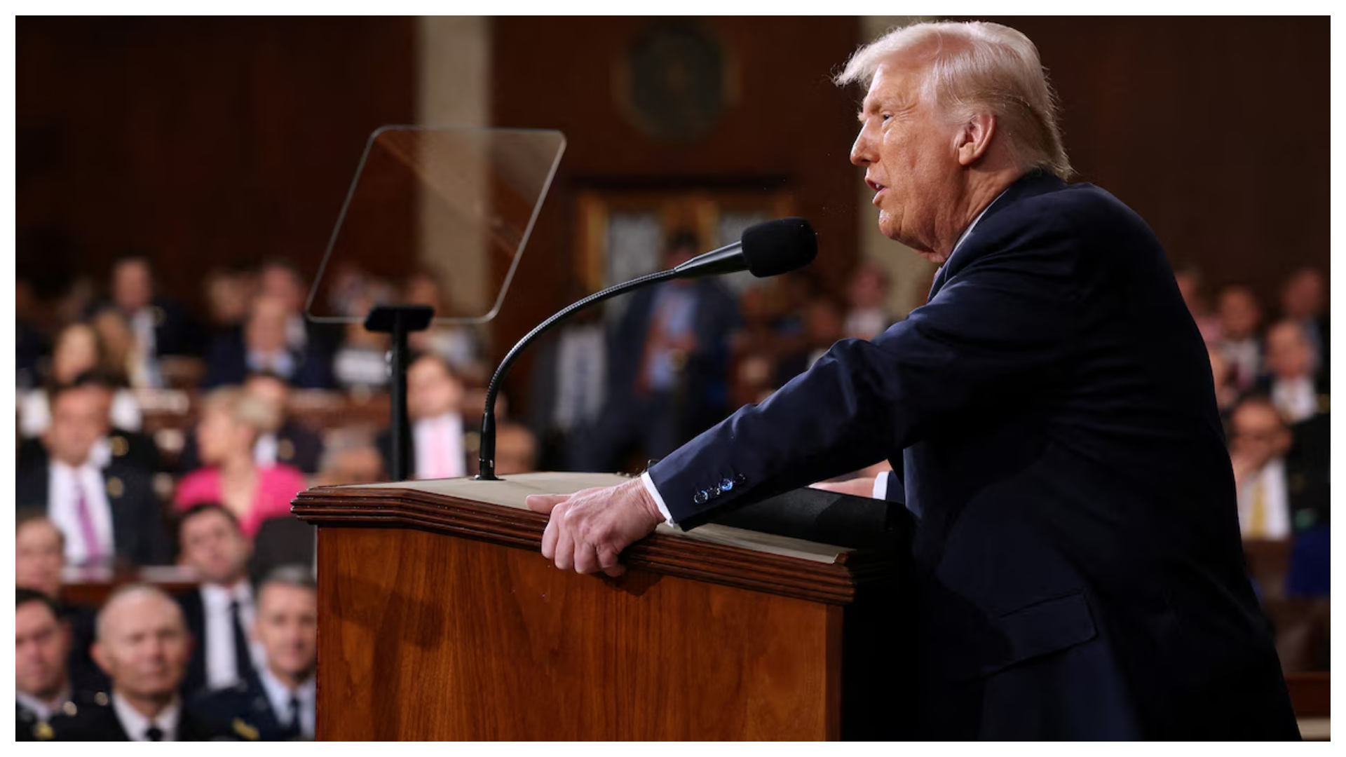 Seis puntos clave del primer discurso de Trump en el Congreso