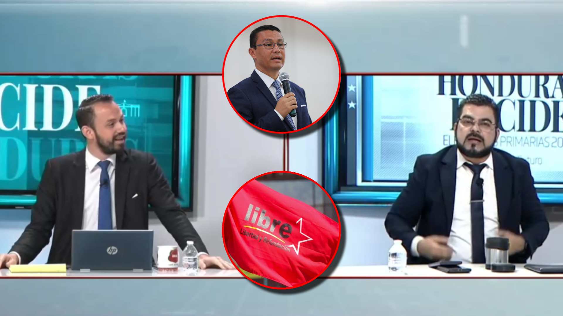 Diputado Girón dice a aspirante Alley que tiene "mañas de Ebal Díaz"; este responde: "No es por nada que te dicen sapo de Libre"